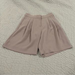 J Crew pleated above the knee shorts 00